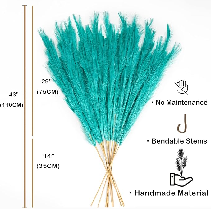 Pampas Grass Decor Tall - Image 3