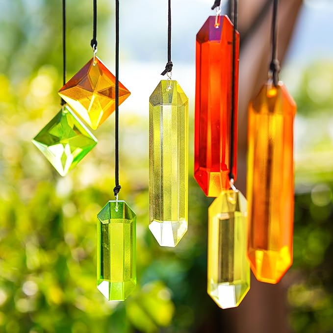 HDCRYSTALGIFTS 7PCS Crystal Prisms Suncatcher - Image 7