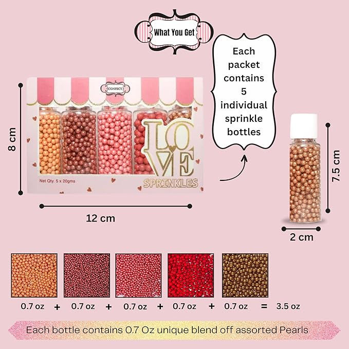 Confect Pearl Sprinkles | Edible Disco Ball Sprinkles - Image 4