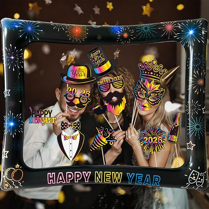 2026 New Year Photo Booth Inflatable Frame Kit - Image 2