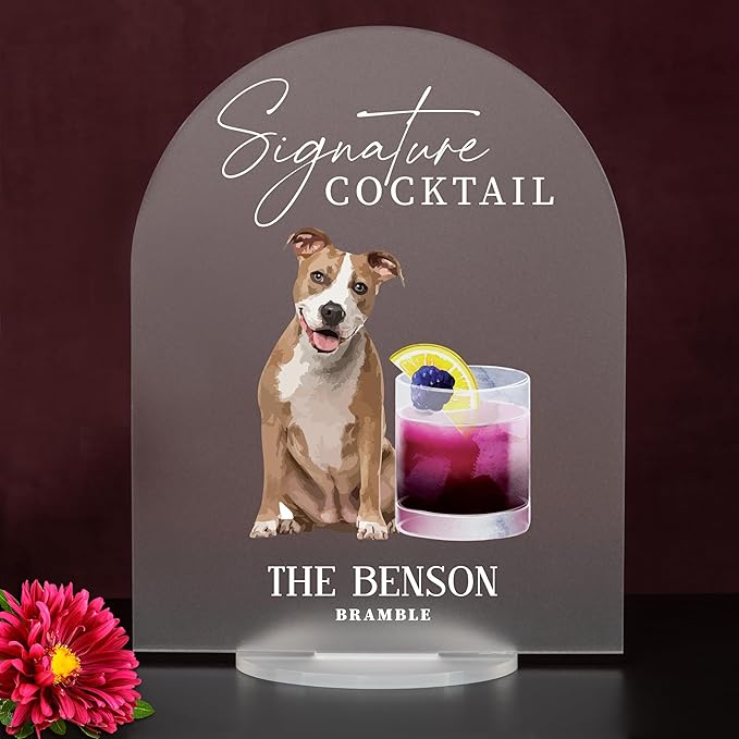 Pet Signature Drink Wedding Signs - Image 2