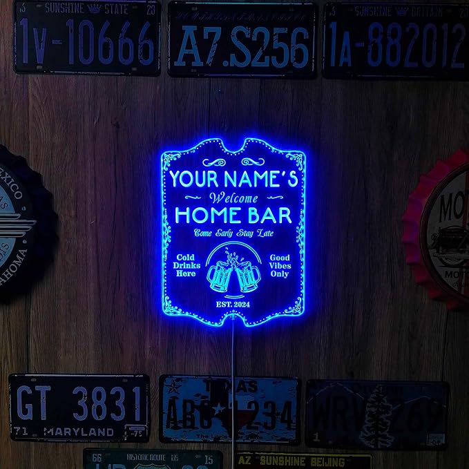 ADVPRO Personalized Your Name Home Bar RGB Dynamic Glam LED Sign - Image 3