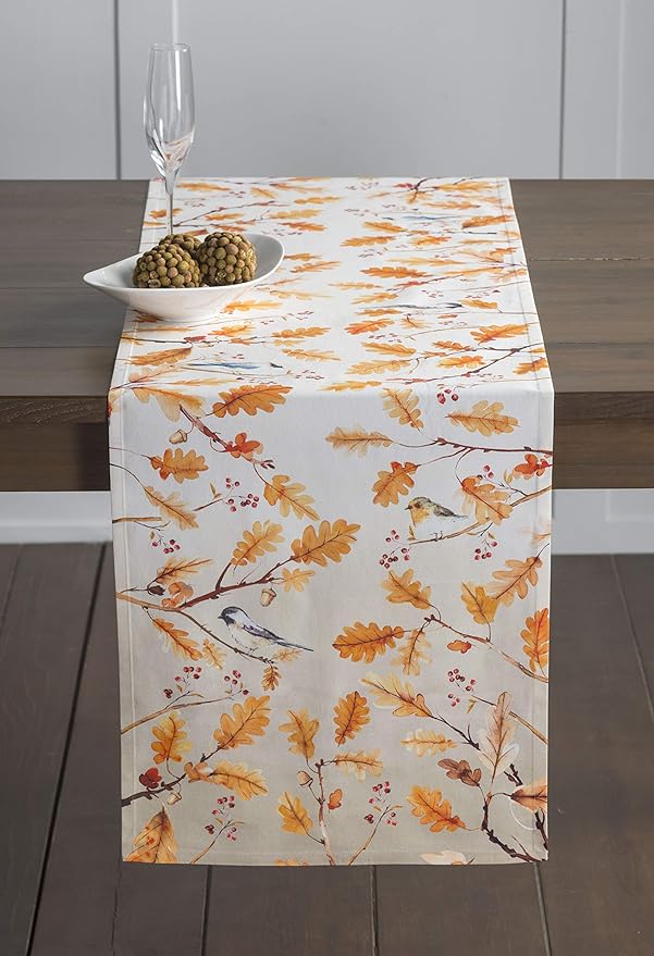 Maison d' Hermine Table Runner 100% Cotton Single Layer Table Runners 60 inches - Image 3
