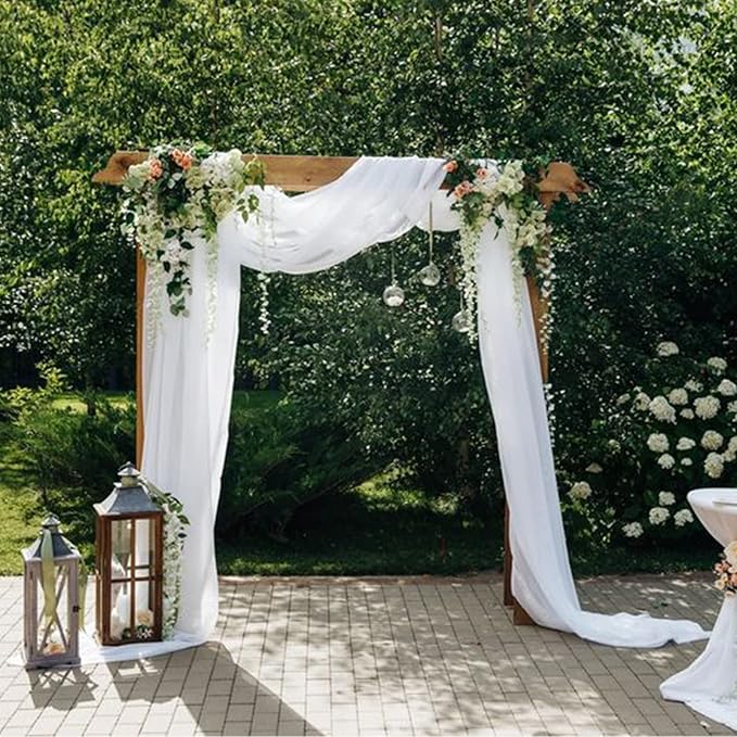 Wedding Arch Draping Fabric by Bukani