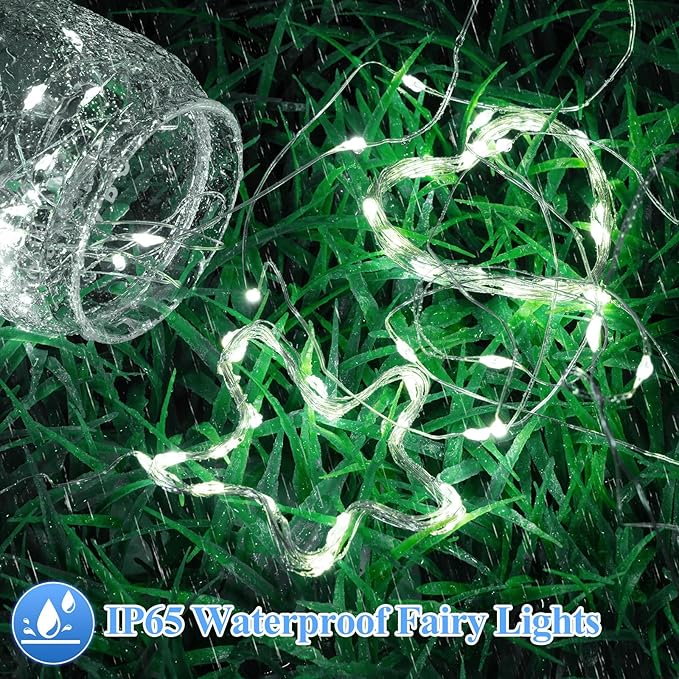 Lakumu 6 Pack Fairy Lights Battery Operated String Lights -7FT 20LED Fairy - Image 3