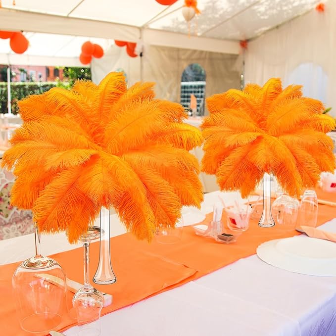 Maitys 90 Pcs Large Natural Ostrich Feathers Bulk 14-16 Inch 12-14 Inch 10-12 - Image 6