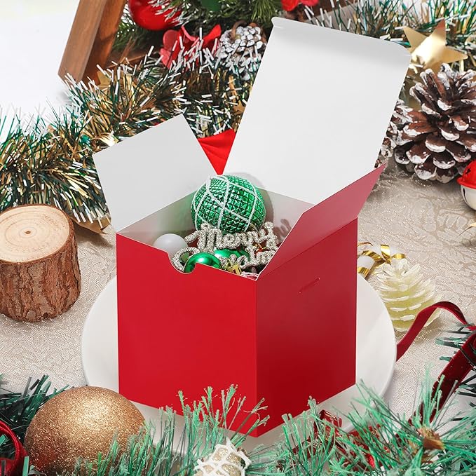 DOYIDE 20 Pack Small Gift Boxes, Christmas Gift Box Crafting, Wedding Party - Image 4