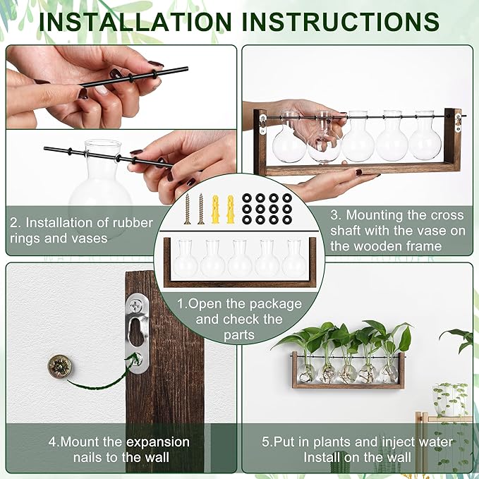 YIBOT Plants Propagation Stations, Plant Terrarium - Image 3