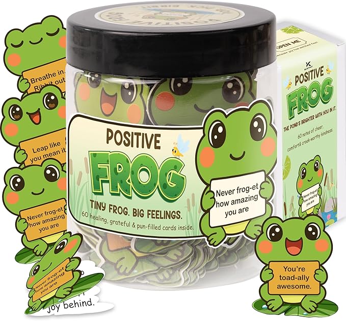 Positive Frog Jar – Thank You Gifts by KATINAT