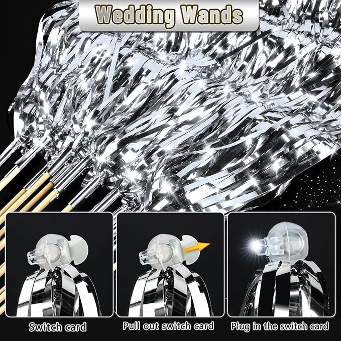 100 PCS Wedding Wands - Image 2