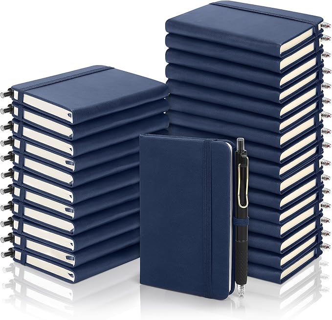 Aodaer 50 Sets Pocket Notebook Journal by Aodaer