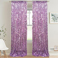 9x9FT Big Sequin Purple Backdrop Curtains, Sequin Photo Backdrop Payette by Unknown