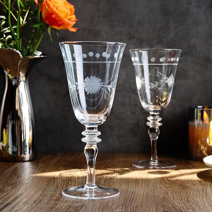 Premium Delight Wine Glasses Set of 4, 14.2 oz – Hand-Blown - Image 5