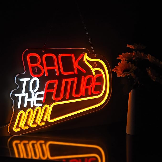 Back To The Future Neon Sign for Wall Decor Neon Signs - Image 5