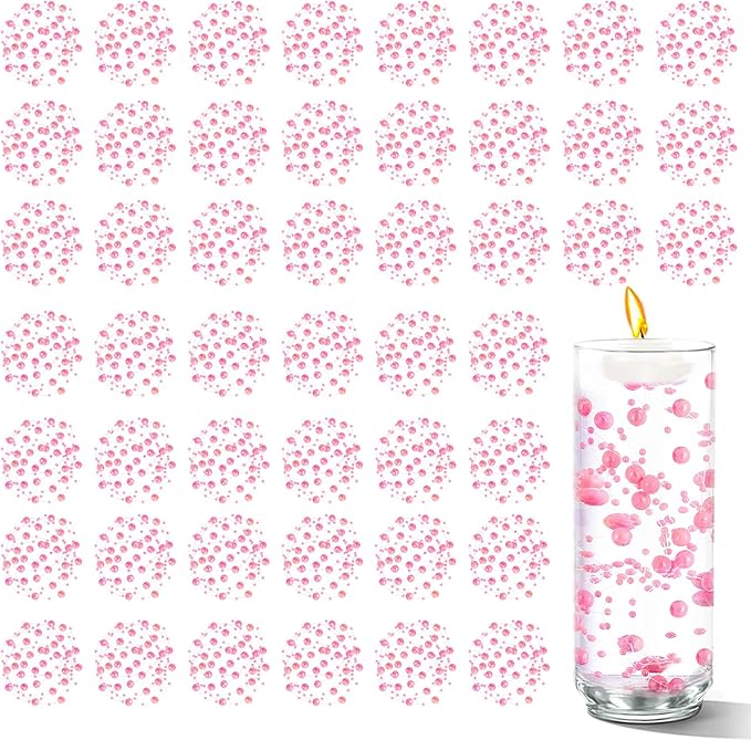 50 PCS Artificial Floating Beads by Cusmation