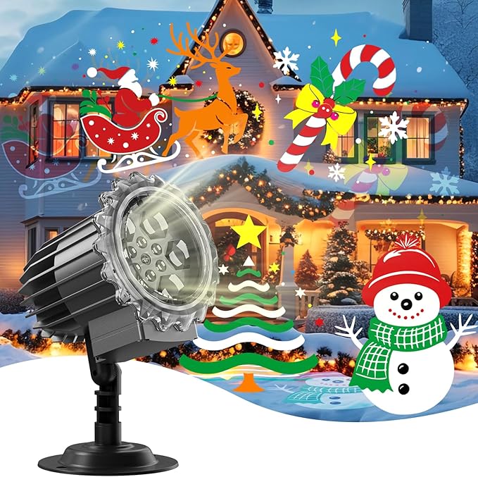 Christmas Projection Lights Outdoor by Unknown