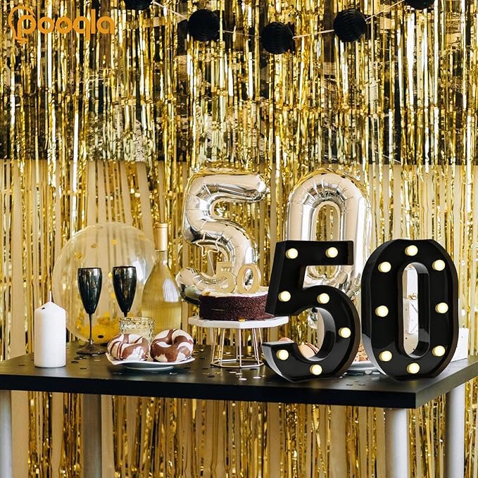 Pooqla Decorative Led Light Up Number Letters - Image 2