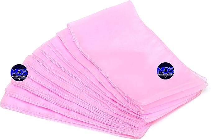 MDS Pack of 200 PCS Organza Chair Sashes Wider Dining Chair Bows Ribbon Tie Back - Image 4