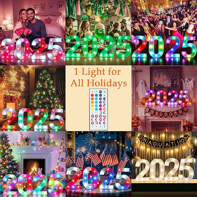 Pooqla Colorful Lighted Numbers - Image 7