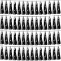 4P Black Foil Fringe Metallic Tassel Streamers Banner Tassel Garland by HYSILLA