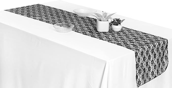 MDS Pack of 12 Wedding 12 x 108 inches Satin Table Runner - Image 3