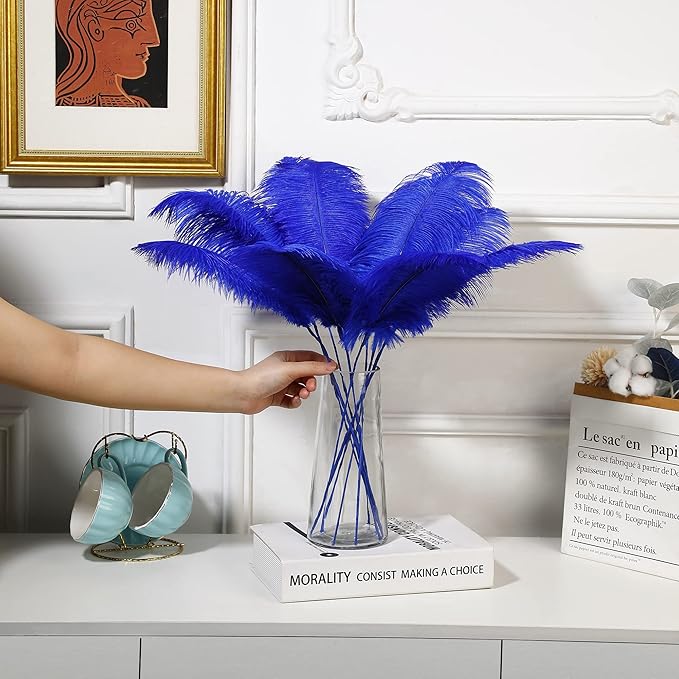 Holmgren Royal Blue Ostrich Feather - Image 6