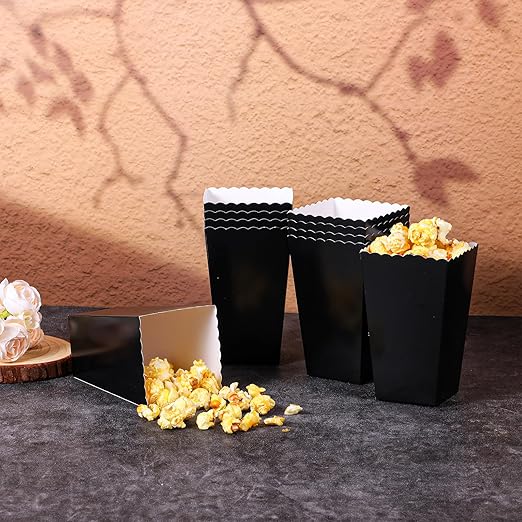 200 Pcs Popcorn Boxes, Mini Paper Popcorn Box, Cardboard Popcorn Container - Image 7