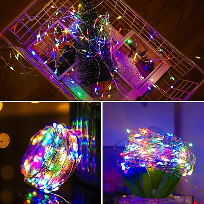 16 Pack 30 Led Fairy Lights Battery Operated 10 Feet Waterproof Twinkle String - Image 7