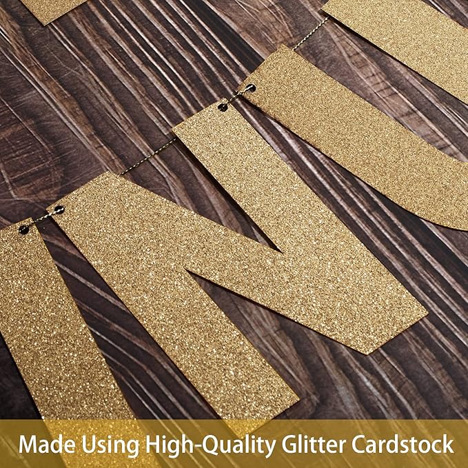 TaoBary 112 Pcs DIY Letter Kit Glitter Customizable Banner Letters Include 107 - Image 4