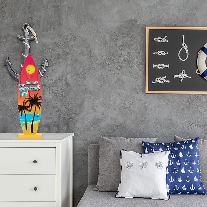 Blulu 4 Pcs Surfboard Decorations - Image 7