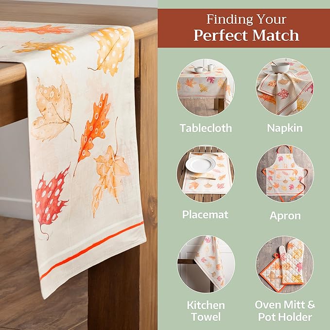 Maison d' Hermine Table Runner 100% Cotton Double Layer Table Runners 72 inches - Image 5