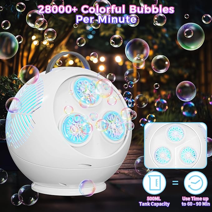 Bubble Machine Automatic Bubble Blower - Image 3