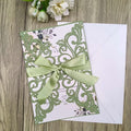 25PCS Laser Cut Wedding Invitations Cards by Unknown