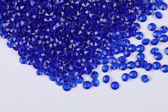 2000pcs Platic Acrylic Gems Fake Acrylic Diamonds Vase Filler Beads Faux by WelcometoGintoaria