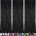 Black Backdrop for Graduation Decorations: 2ftx8ft Black Sequin Halloween by QueenDream