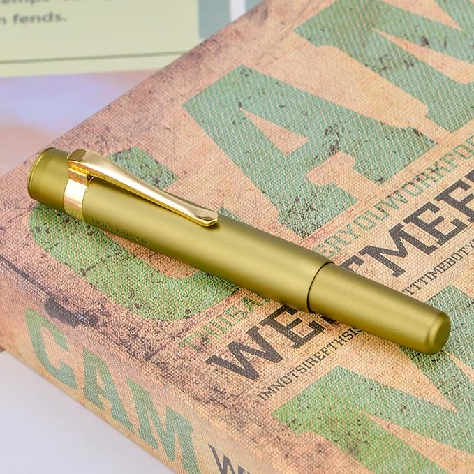 HONG DIAN M2 Black Forest Mini Fountain Pen, Medium Nib & Sleek Shape Aluminium - Image 8