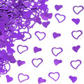 Purple Love Heart Table Confetti by WHITEEN+POP