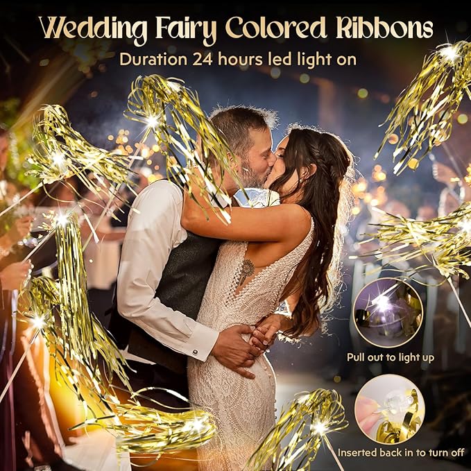 100 pcs Wedding Wands Light up - Image 3