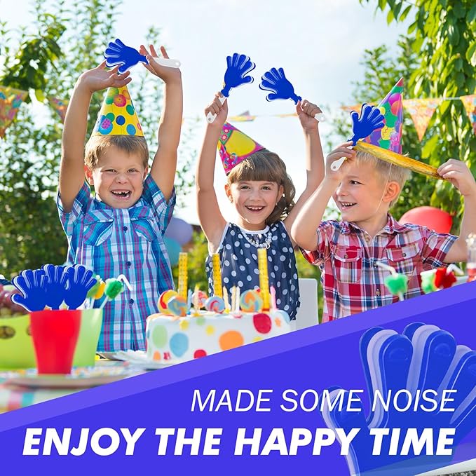 120 Pcs Hand Clappers Noisemakers 7.5 Inch Clappers Noisemakers Plastic Hand - Image 5