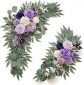 Faux Flower Swag Set of 2 for Wedding Welcome Signs Floral Decorations by Love%C2%A0Every%C2%A0Bit%C2%A0of%C2%A0Life