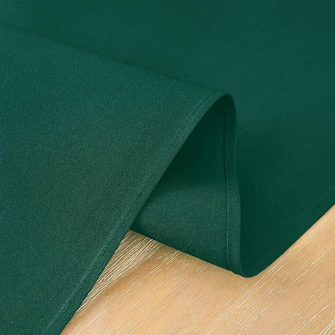 2 Pack Green Table Runner 12 x 60 Inch Solid Color Farmhouse Runners Coffee - Image 5