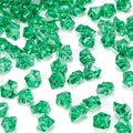 DomeStar 150PCS Fake Ice, Vase Fillers Green Acrylic Fake Diamonds Plastic Gems by DOMESTAR
