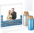 Sand Ceremony Kit for Wedding Includes Clear Acrylic Unity Sand Ceremony Photo by Roowest
