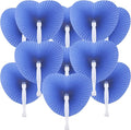 12 Packs Decorative Paper Folding Hand Fans Handheld by Bestage