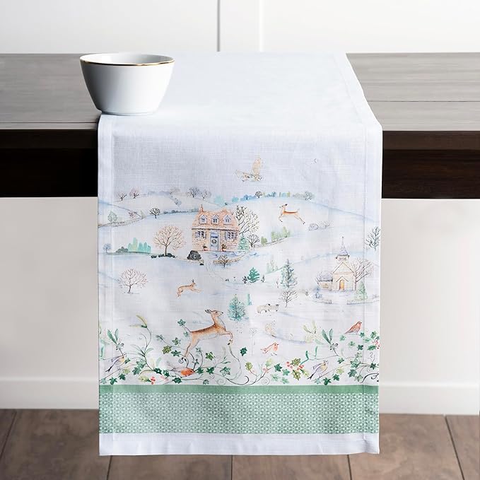 Maison d' Hermine Table Runner 100% Cotton Single Layer Table Runners 72 inches - Image 8