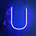 ENUOLI Blue Neon Letter Sign by ProfessionalinNeonLights