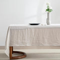 EVERLY100% Pure Linen Rectangle Tablecloths132Lx60WInch by EVERLY