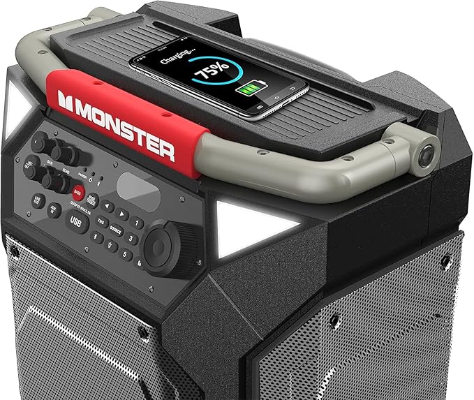 Monster Rockin’ Roller 270 Indoor/Outdoor Portable Bluetooth Speaker | up to - Image 4