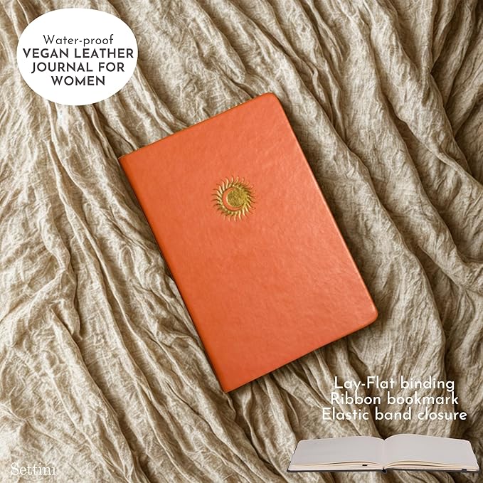 SETTINI Lined Journal, 192 Archival-Quality Pages, QuillEase Bleed-Free Paper - Image 9