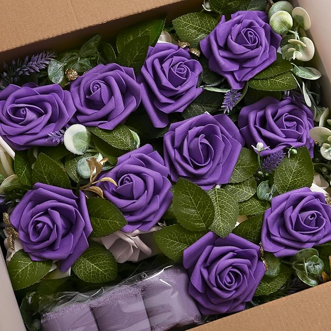 Wedding Aisle Decorations for Wedding Ceremony Set of 10 Pew Flowers for Church - Image 6